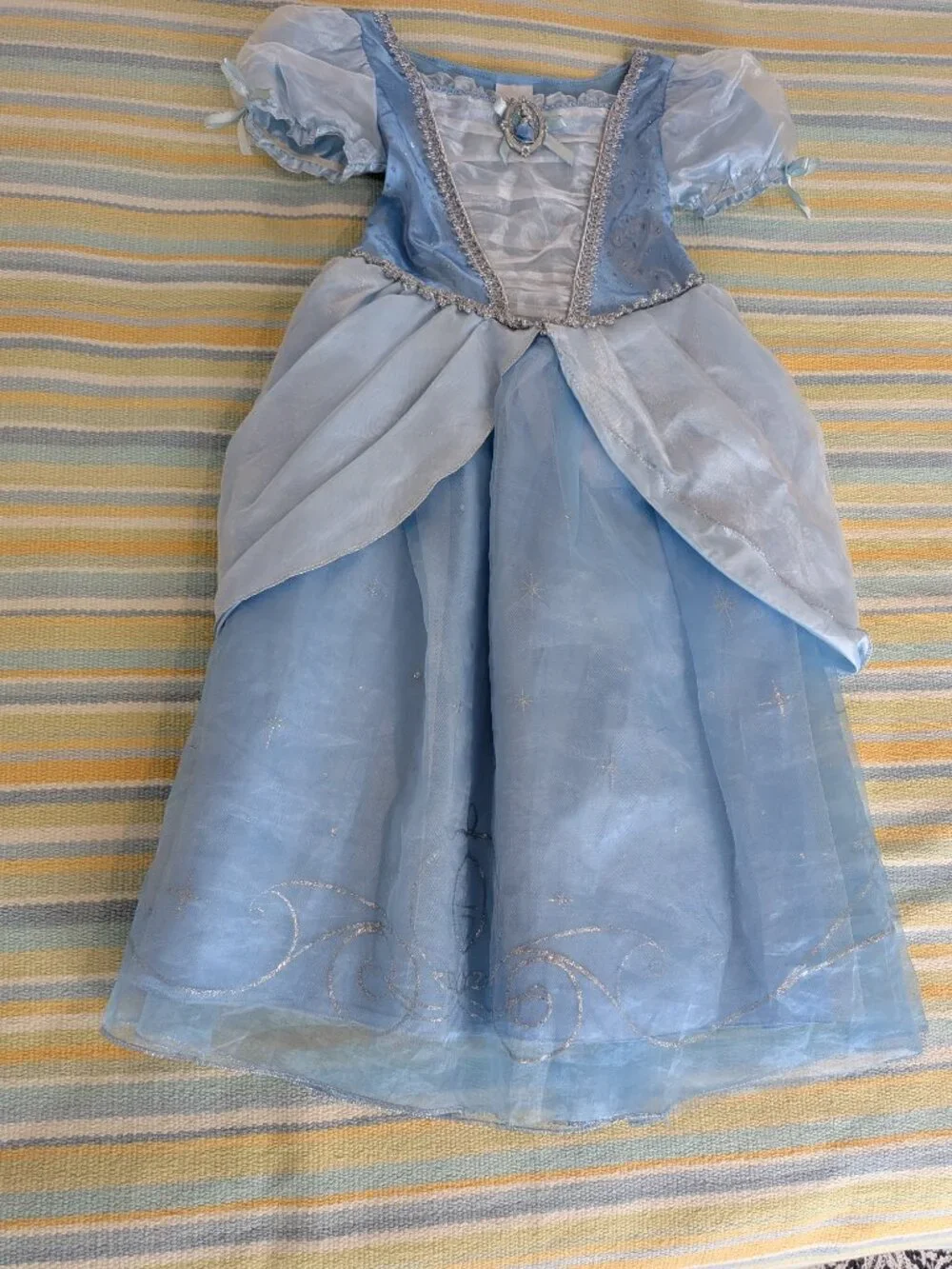 ⭐ Disney Store Cinderella Blue Dress Size 5/6